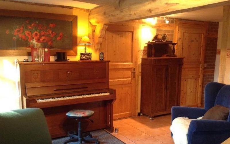 Altes Landhaus Oste, Klavier Appartement, 2 Zimmer Mit Kamin Hemmoor エクステリア 写真