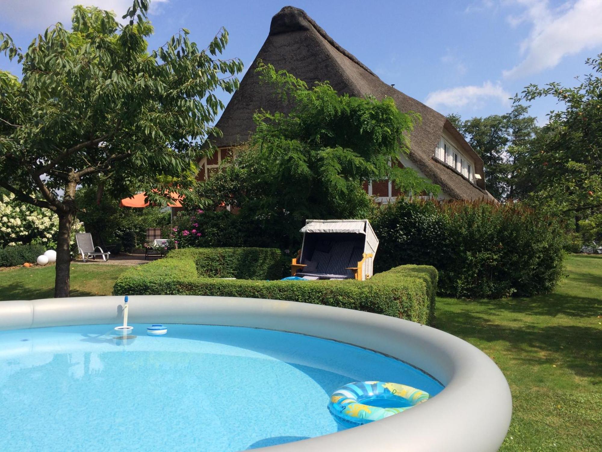Altes Landhaus Oste, Klavier Appartement, 2 Zimmer Mit Kamin Hemmoor エクステリア 写真