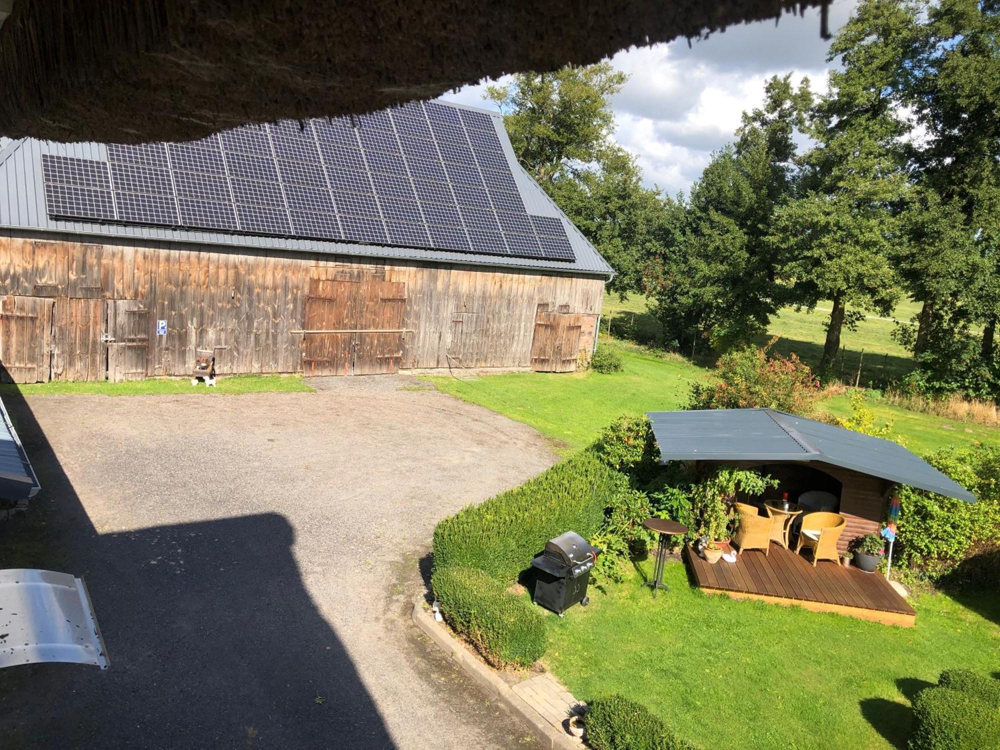 Altes Landhaus Oste, Klavier Appartement, 2 Zimmer Mit Kamin Hemmoor エクステリア 写真
