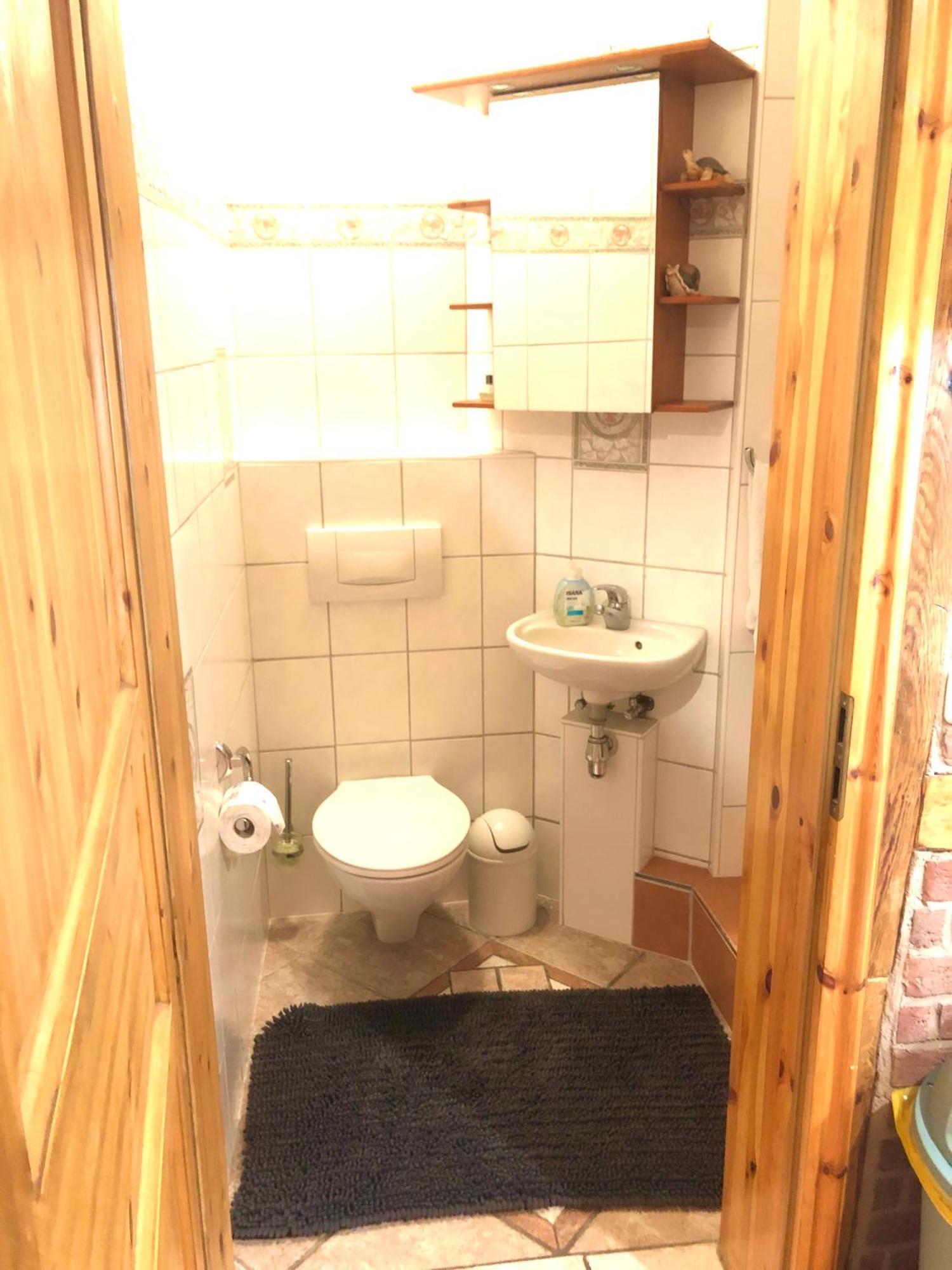 Altes Landhaus Oste, Klavier Appartement, 2 Zimmer Mit Kamin Hemmoor エクステリア 写真