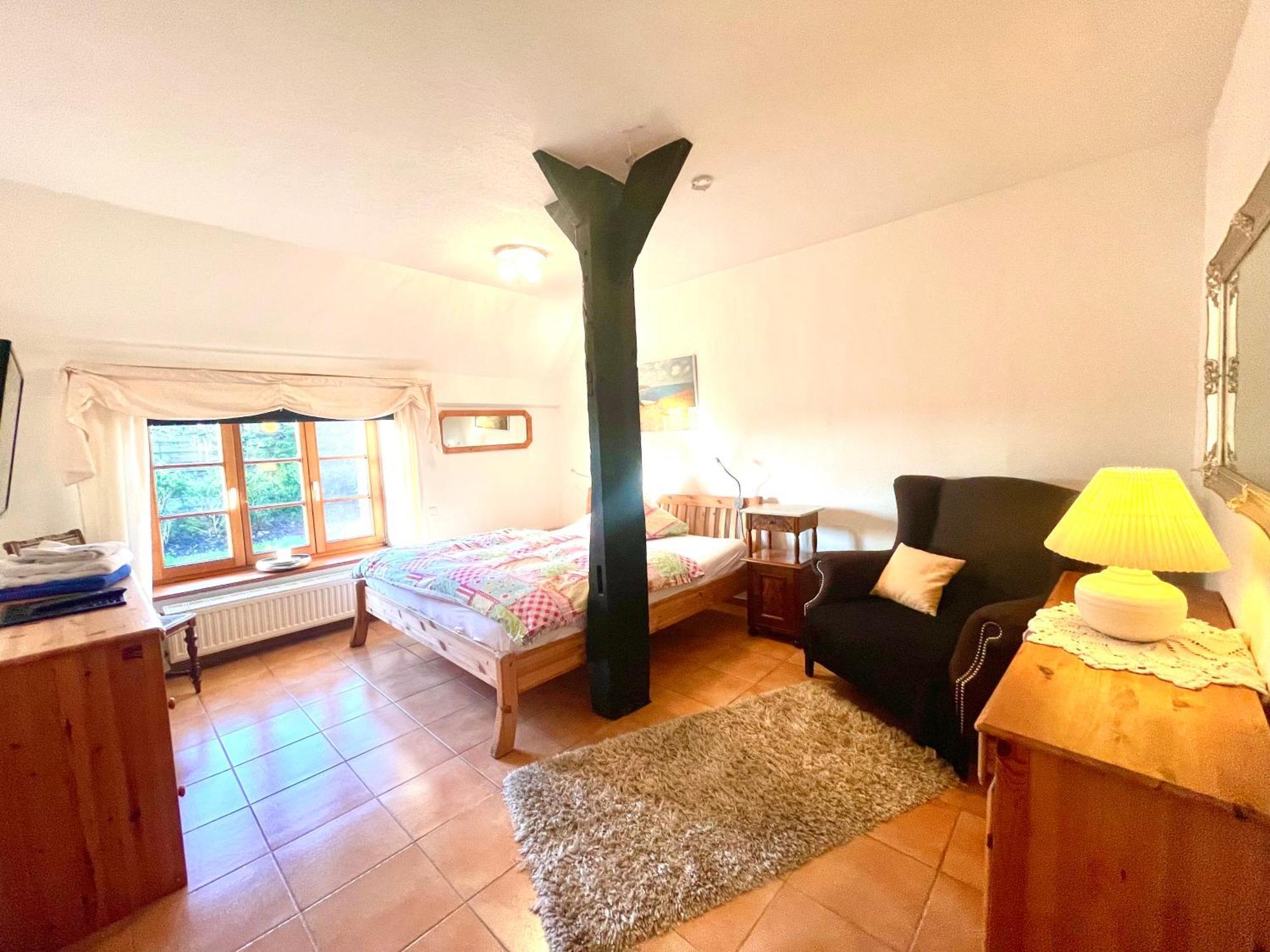 Altes Landhaus Oste, Klavier Appartement, 2 Zimmer Mit Kamin Hemmoor エクステリア 写真